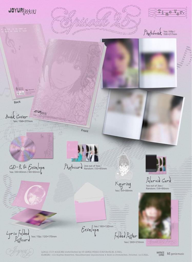 [USED] Cho Yuri Album Episode 25 Set