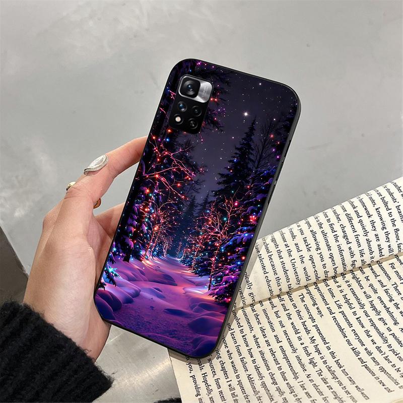 Christmas Tree Ball Funda Phone Case For Xiaomi Redmi note 14 Pro 14 13 12 11 10 Pro 14S 12S 11S Redmi 14C 13C 10