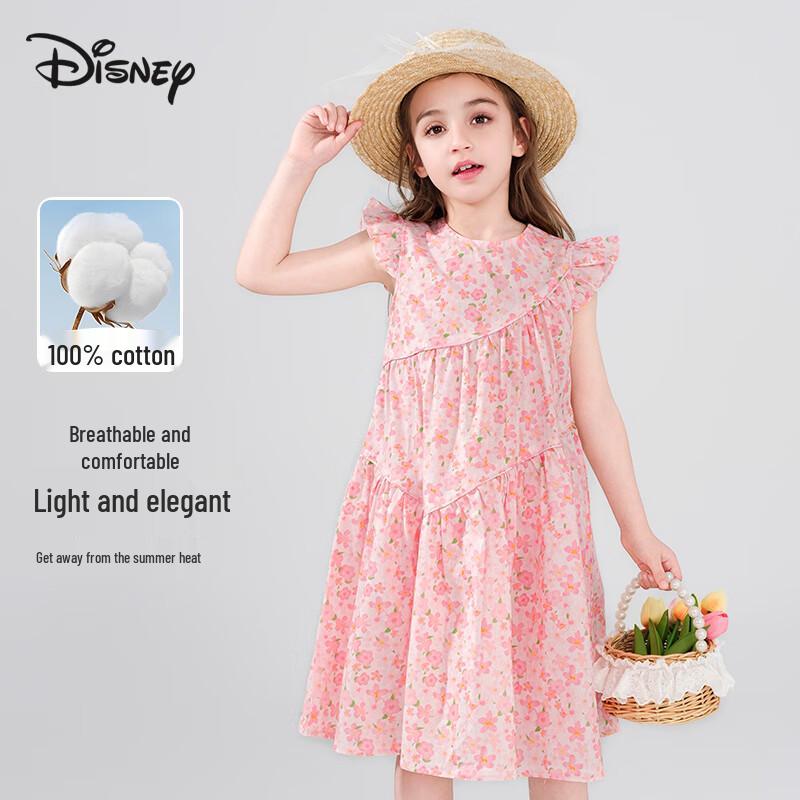 Disney Girls' Floral Princess Dress