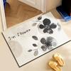 Toilet Diatom Mud Simple Household Absorbent Foot Mat Mat Toilet Mat Wash Water Mat Absorbent Non-slip