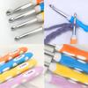 4Pcs Ergonomic Handle Crochet Hook for Knitting Weaving Craft 7.0mm-10mm Ergonomic Crochet Hook for Beginner Hobbyist