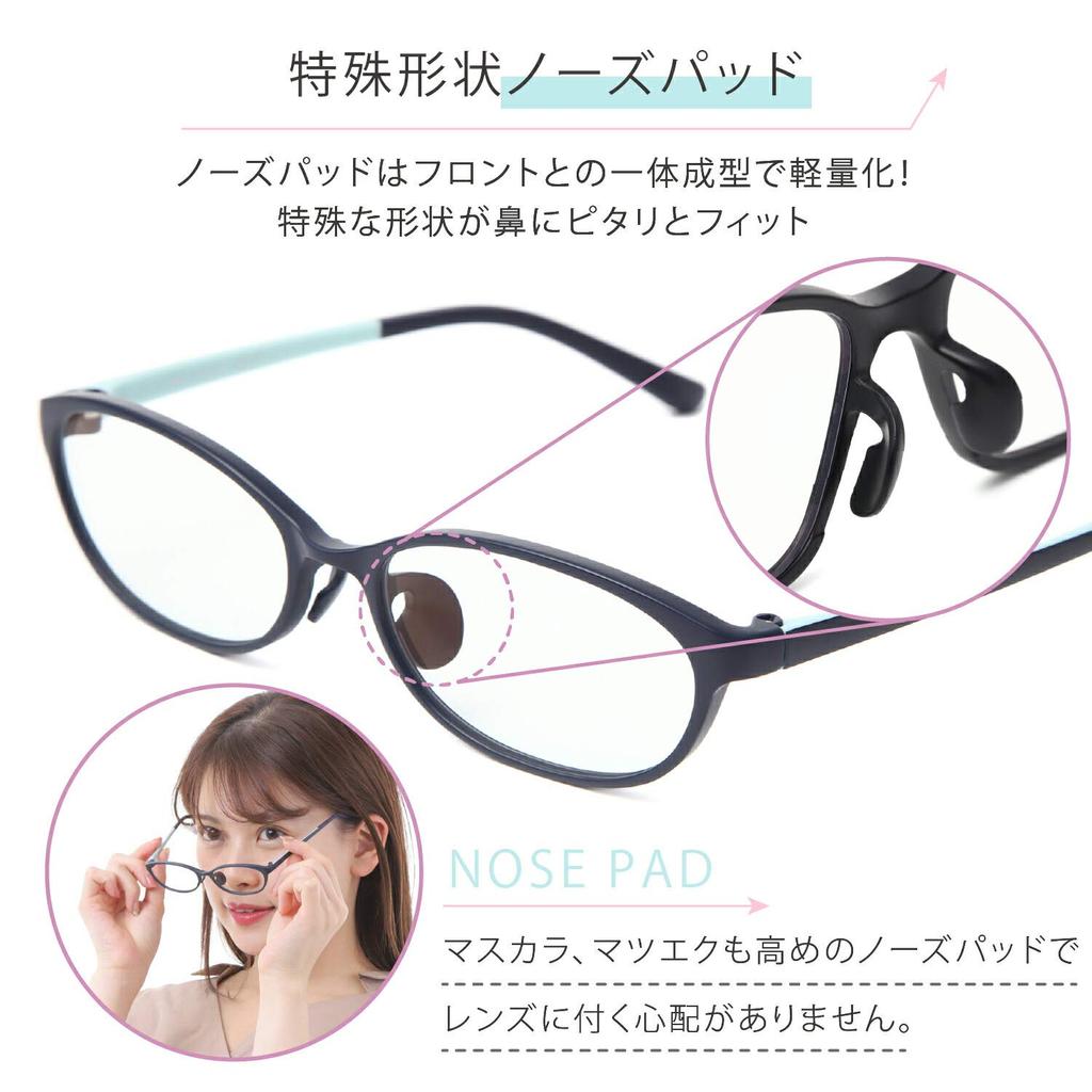 MIDI BLOOM Women's Stylish Reading Glasses with Blue Light and UV Protection (mbl01c2300)