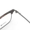 Men's Retro Titanium Ultra-light Eyebrow Bar Half-Frame Glasses for Myopia