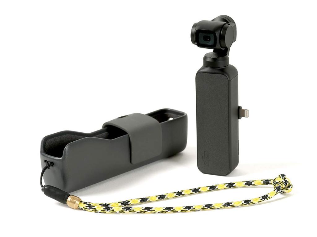 ARTISAN&ARTIST ACAM-P04HYLBK Paracord and Brass Multi-Hand Strap Camera Strap, Yellow/Black, Made In Japan