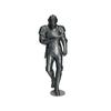 Estatua de Caballero Impresa en 3D Decoración de Estantería de Caballero Estatua Gótica Blindada Figura de Biblioteca de Fantasía Para Amantes de los Libros Escritorio Único O
