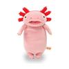Shinada Global Mochi Serie Mochiupa Mochi Stifttasche Rosa 9 x 8 x 18cm Stifttasche Axolotl Tier MPUP-0180P
