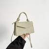 Fashionable Women's New Shoulder Bag Pure Color Handbag Versatile Simple Casual Diagonal Bag Flaps Small Square Bags Shoulder