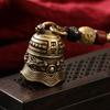 Brass Mantra Bell Keyring Bell Handmade Rope Car Keychain Brass Bell Car Keychain  Women