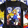 Tenjou Tenge Anime T-Shirt Manga Shirt Herren und Damen Sommer Baumwolle Bequem Locker Mode Kurzarm Top