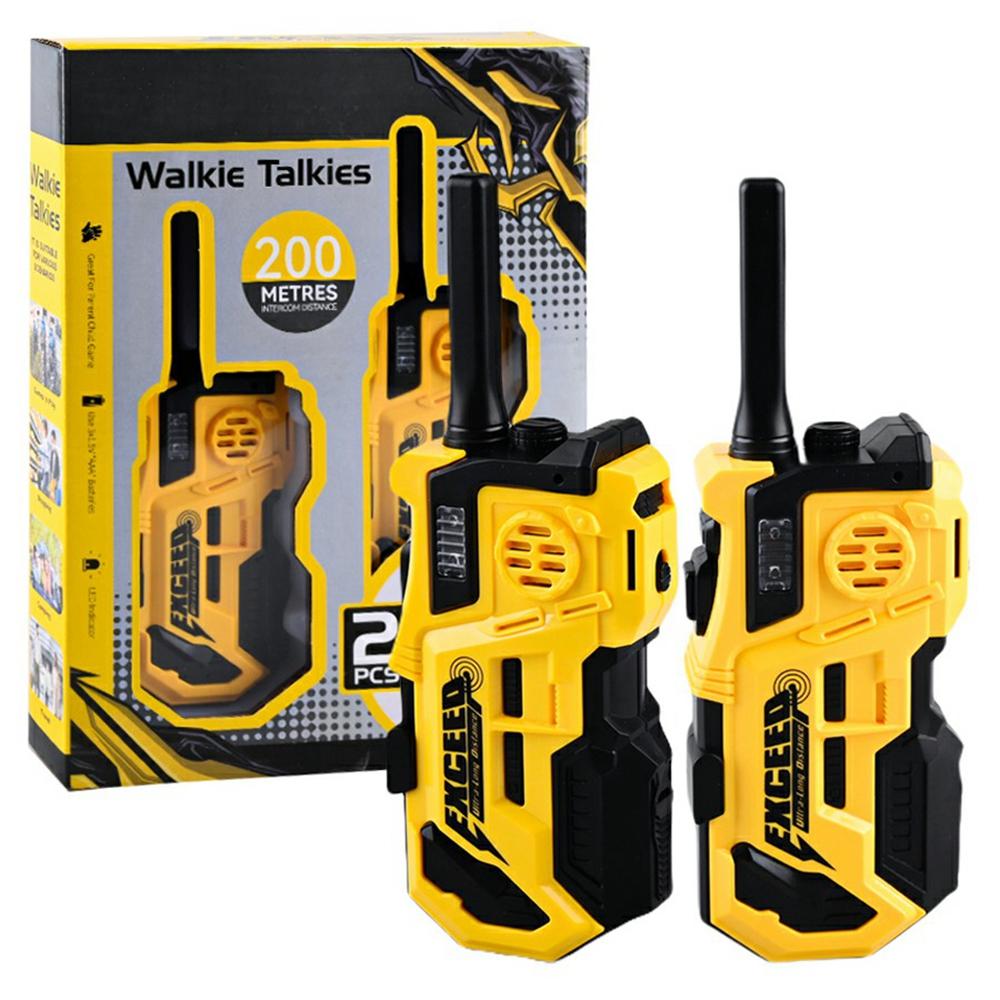 LZ079 2Pcs/Set Mini Walkie Talkie Children Walkie Talkie Radio Outdoor Interphone Toy A