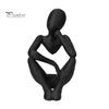 Arbeitsplatzdekoration Nordischer Stil Ornament, Abstrakte Dickere Design Schreibtischskulptur, Skulptur 3D Gedrucktes Schreibtischzubehör für Home Office Exquisit