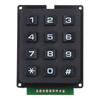 3x4 Matrixes Array 12 Key Button Keypad Keyboard Module for Electronic DIY 12 Key MCU Membranes Button Keypad