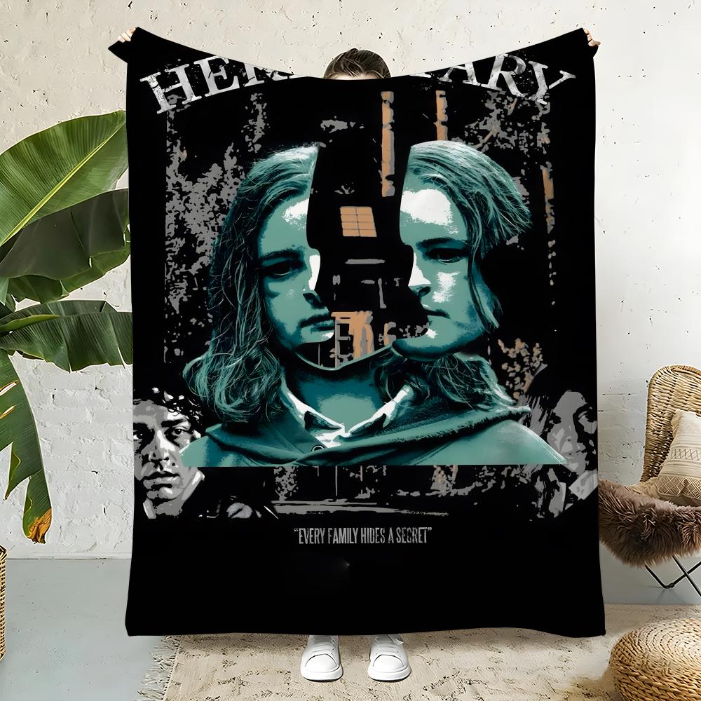 Movie H-Hereditary Throw  Flannel Throw Blanket,Bed Home Office Nap Blanket Travel,Camping,Picnic Blanket Soft Decor