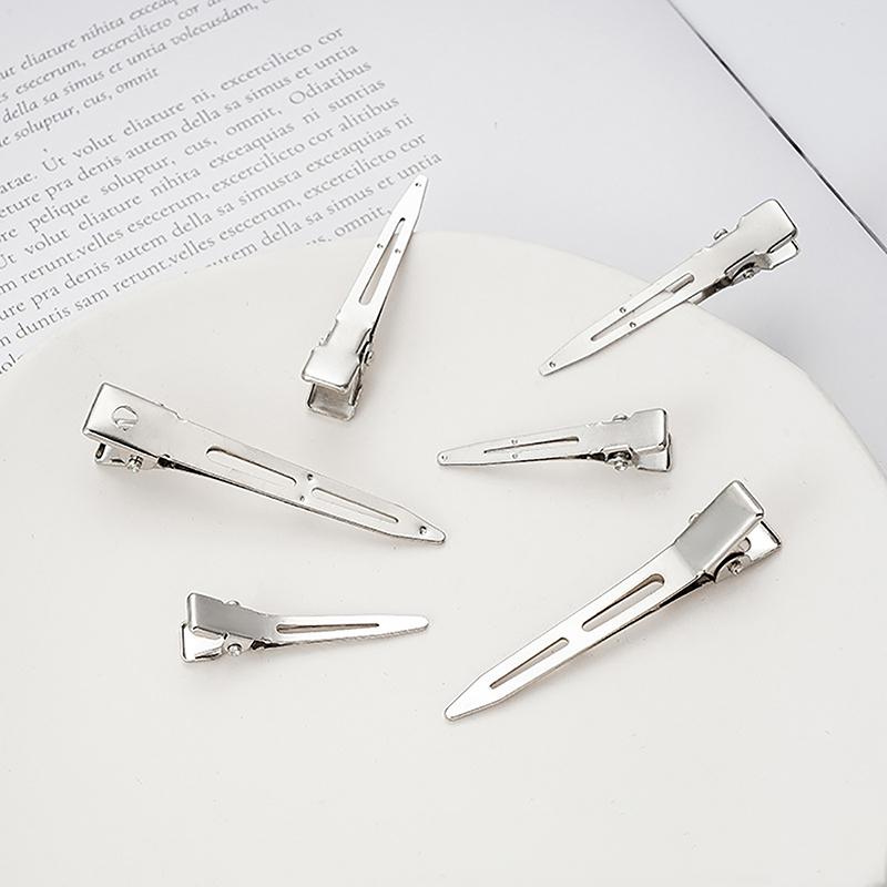 50Pcs Professional Ladies Salon Fixed Hair Pin 4.5Cm Metal Hair Clips Hair Root Fluffy Clips Diy Tools Hair Accessories
