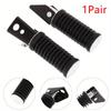 2pcs Motorcycle Rear Footrests Motorcycle Foot Pegs Compatible with GS125 GN125 Motocross Motorcycle Accessories Pedals