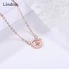 Lindon Women Necklace Pendant Copper Alloy Zircon Fashion Gift