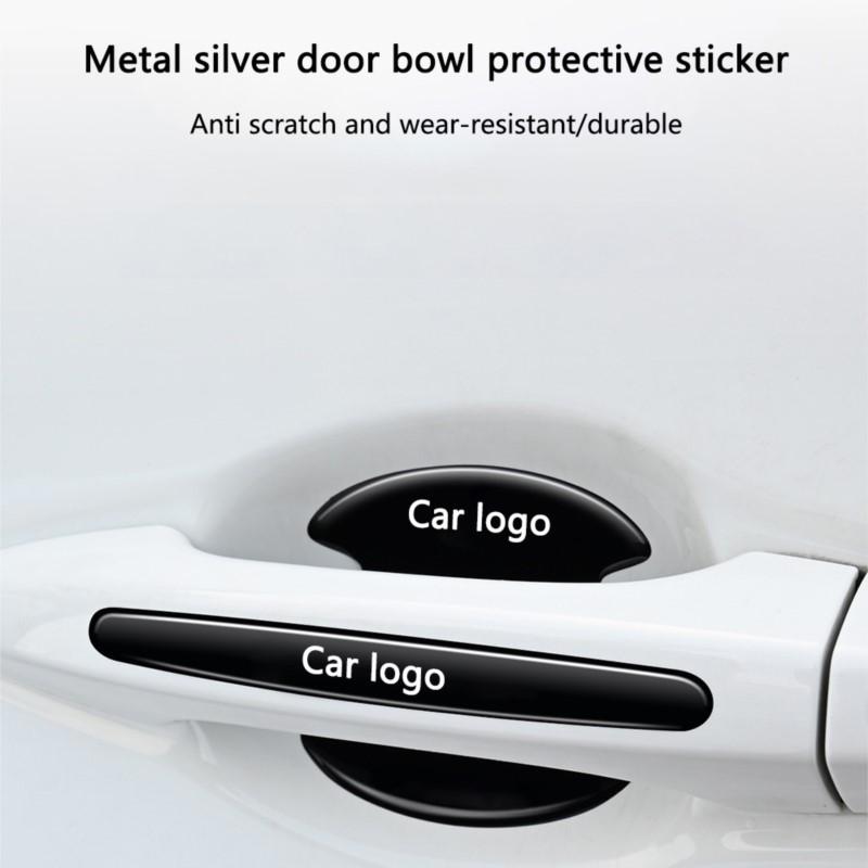 Car Door Handle Bowl Anti-collision Protective Stickers For KIA Ceed Sportage Rio Proceed K5 Optima Sedona Forte Cerato Venga