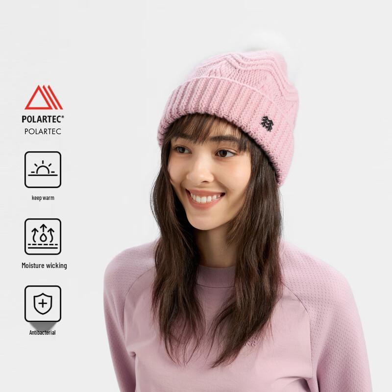 KOLON SPORT Women's Polartec Moisture-Wicking Knit Beanie