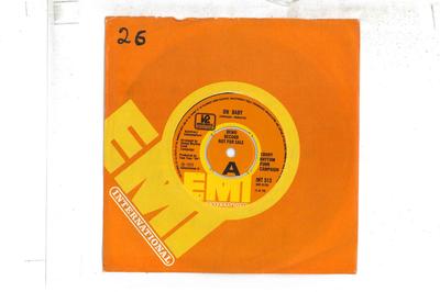 7inch Record EBONY RHYTHM FUNK CAMPAIGN  Oh Baby  Hows Your Wife And My C INT513PROMO EMI INTERNATIO 1975 UK SoulFunk Used