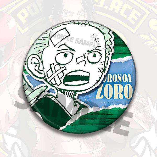 One Piece Anime Badge Pins Luffy Ace Law Childhood Cartoon Brooch Keychain Shiny Film Button Accessories Merchandise Collection
