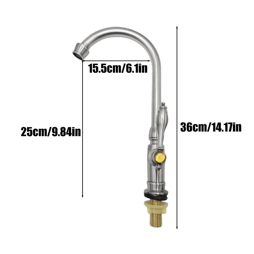 

Bathroom Faucets Retro Kitchen Basin Taps Bar Sink Faucet For Outdoor Garden Counter Laundry Balcony Lavatory Vanity Countertop