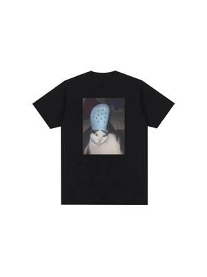 Funny Meme Cat Print Graphic T Shirt Men's Women Vintage High Quality Fashion T-shirts Tops O-Neck Oversized T-shirt