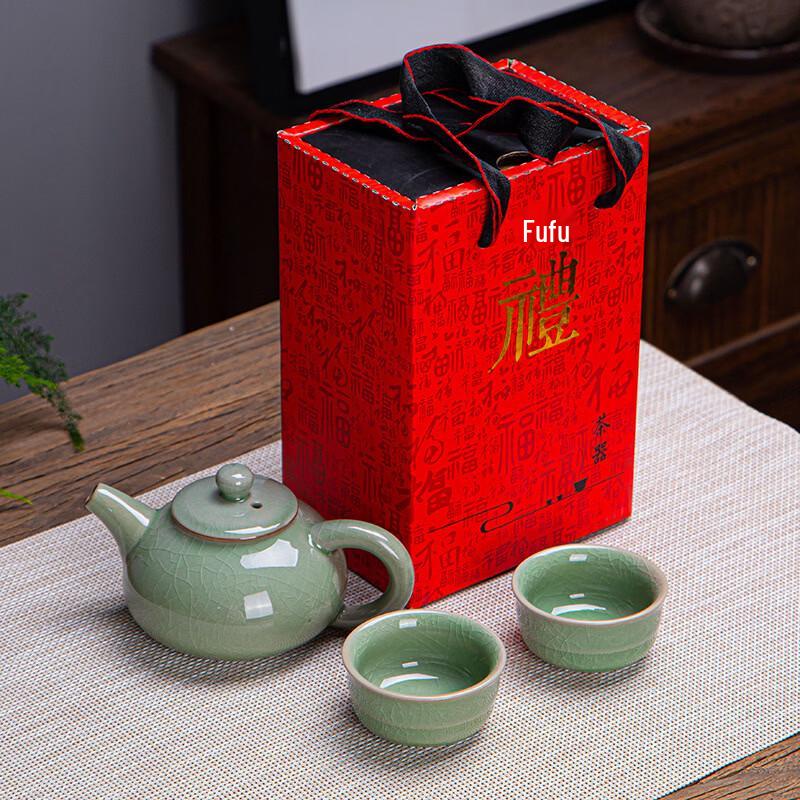 Ge Kiln & Ru Kiln Style Ceramic Tea Set