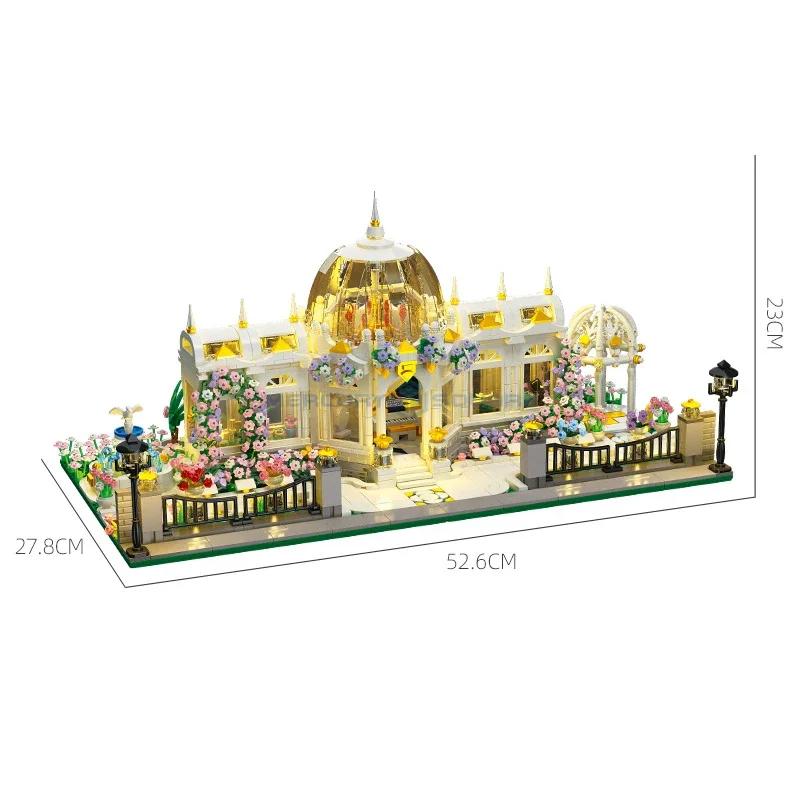 High-Quality 2397Pcs High-Quality Garden High-Quality Square High-Quality Building High-Quality Blocks Collection kit High-Quality European JJ9043