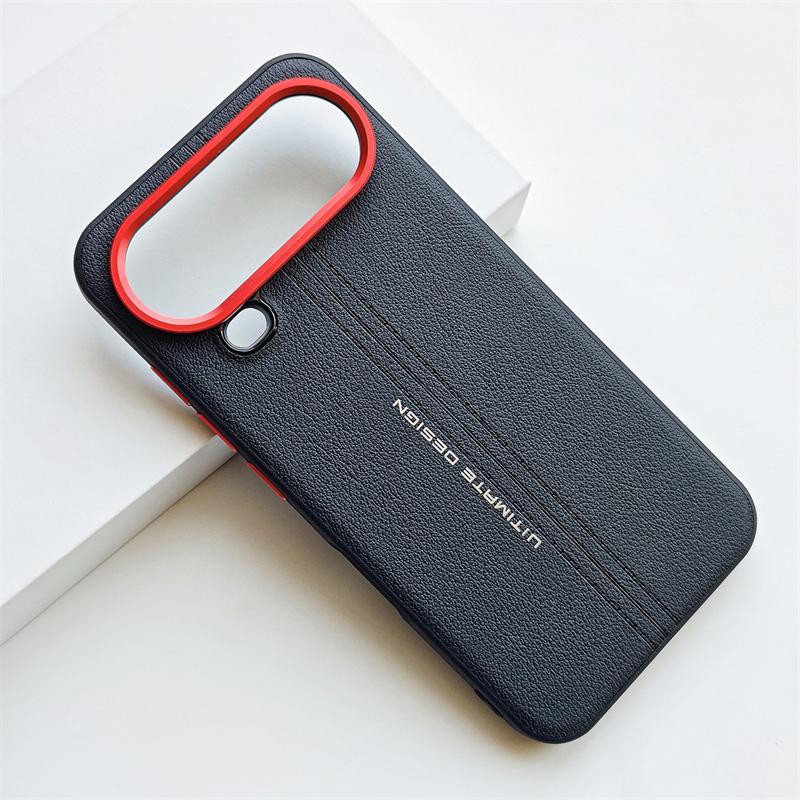 Lehké luxusní kožené pouzdro pro Honor Magic 8 Pro Air Case Silikonový tvrdý zadní kryt Stylová skořápka Nárazuvzdorný nárazník