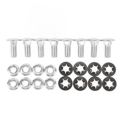 Gas Tank Skid Plate Screw Kit Metal Noise Friction Reduction Enhanced Safety Fuel Tank Skid Plate