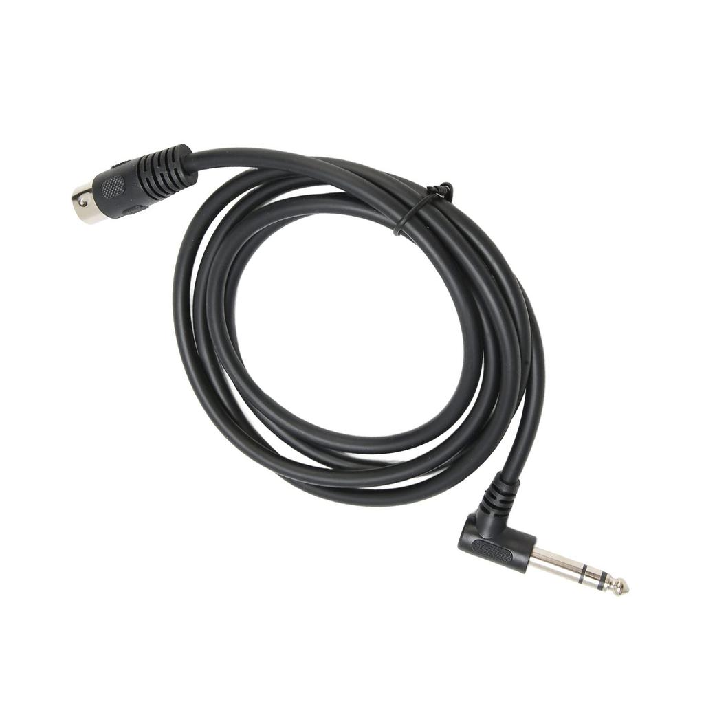 Male To MIDI Din 5 Pin Male 90 Degree To MIDI Din 5 Pin Sound Connection Cable Right Compatible with MIDI For Mixers 6.35mm Cable, 6.35mm Cable,