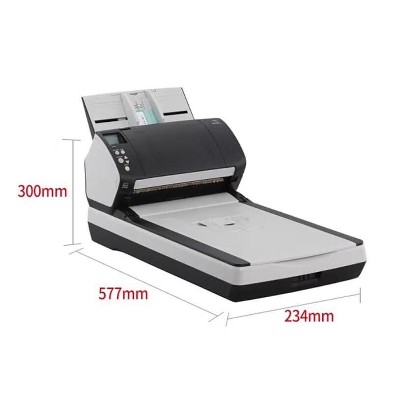 Fujitsu Fi-7240 A4 Flatbed & Feeder Document Scanner CN Plug (adapter Included)