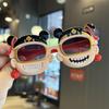 New cartoon-style children's sunglasses, cute baby sunglasses with UV protection, for boys and girls, perfect for taking stylish photos in a Chinese