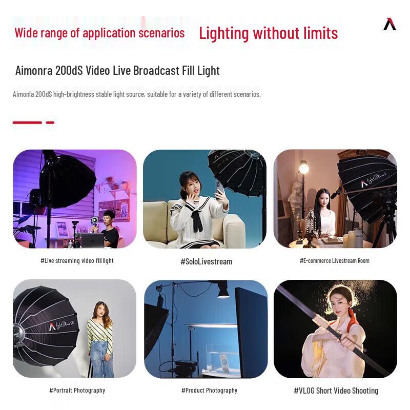 Aputure Amaran 200x S Bi-Color LED Video Light