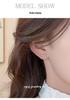 Cui Yan S925 Sterling Silver Korean Sweet Cherry Pearl Stud Earrings - Women's Simple, Exquisite Ear Jewelry.