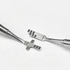 1 piece Orthodontic Aesthetic Teeth Crown Proportion Gauge Dentist Implant Stainless Steel Measuring Ruler Caliper