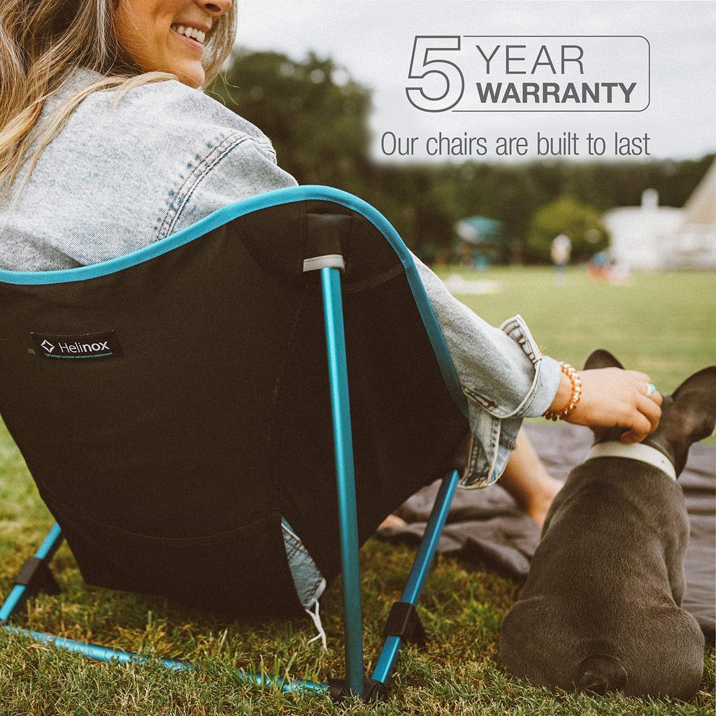 Helinox Incline Festival Chair Adjustable Outdoor Folding Chair for Events Tie Dye