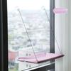 Cat Hammock Four Seasons Pet Bed Strong Suction Cup Hanging Cat Nest Foldable Window Sill Hanging Bed For Cats Sunbathing Rest