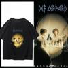 Def Leppard Bandrelated Shortsleeved Mens and Womens Summer Americanstyle Tshirt