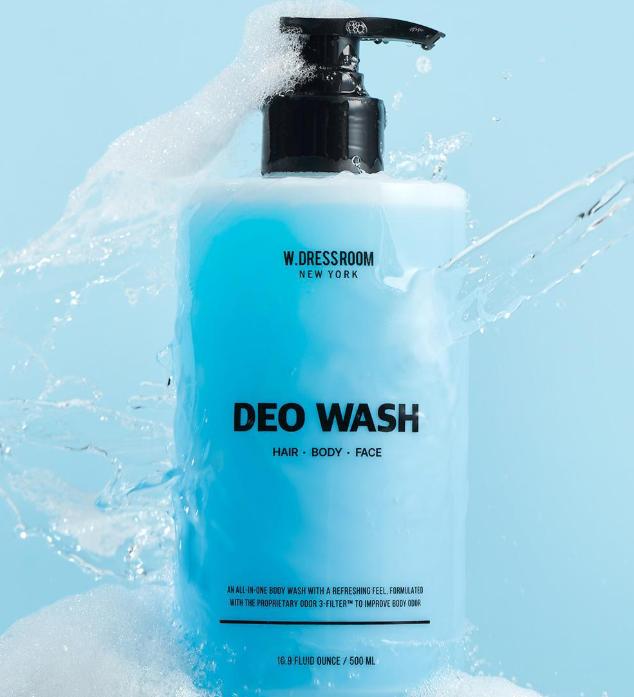W.DRESSROOM Perfect Deo Wash 500ml – Refreshing Body Wash for Odor Care