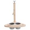 Cage Feeder Cups pro papoušky+ Sada bidů Multifunkční most Příslušenství pro bidýlka Stojací doplňky Potřeby pro papoušky