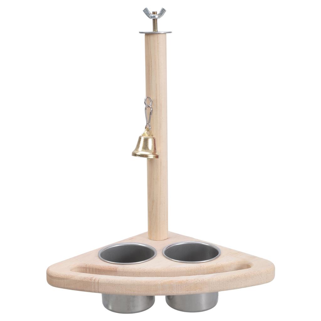 Cage Feeder Cups pro papoušky+ Sada bidů Multifunkční most Příslušenství pro bidýlka Stojací doplňky Potřeby pro papoušky