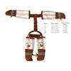 Reflective Stripe Pet Strolling Going Out Pants Full Leg Protection Dust-proof Dog Four-Legged Pants Anti-Slip Adjustable
