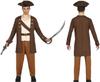 Piratenkapitän Kostüm Karneval 14-16 Jahre