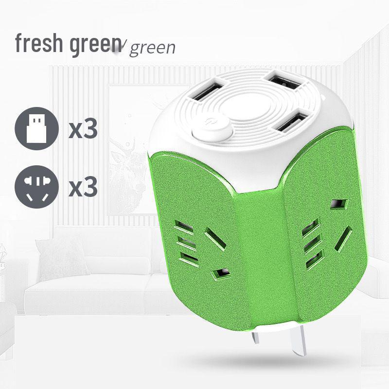 Szybka ładowarka USB kostka konwerter: Wielofunkcyjna Mini Listwa Zasilająca i Adapter Wtyczki