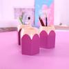 Minimalist Pencil-Shaped Stationery Storage Container for The Back-To-School Season, a Colorful Plastic Pen Holder for Students' Desks, Sold Individua