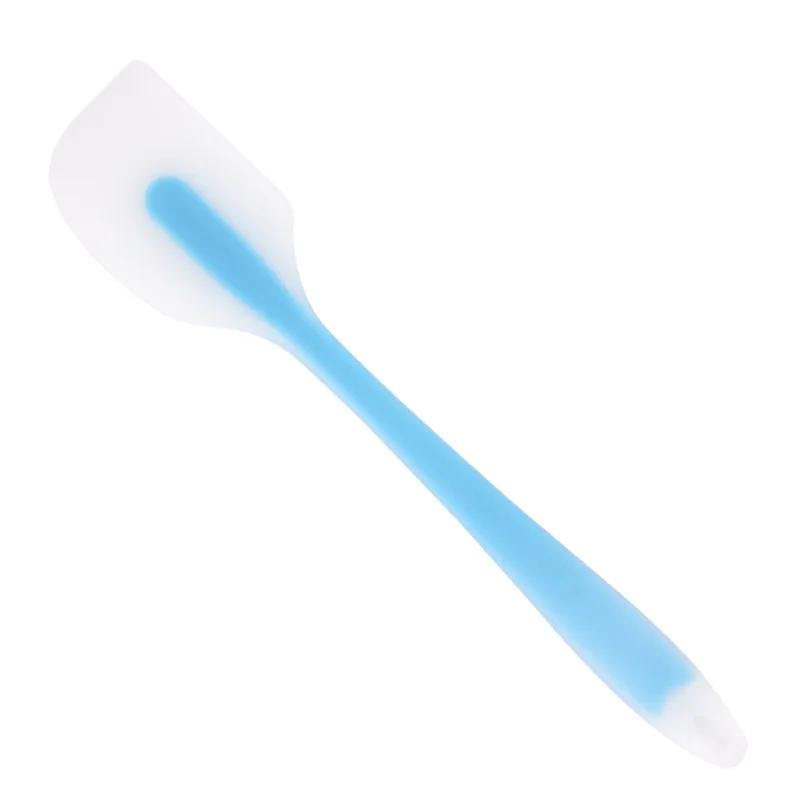 Silicone Cake Scraper Translucent Non-Stick Cake Cream Spatula Kitchen Cooking Pastry Scraper Mold Brush Tool Baking Accessories