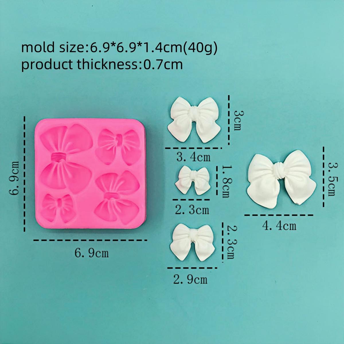 

4 Style Butterfly Knot Silicone Molds DIY Cute Butterfly Cake Decoration Pastry Kitchen Baking Accessories Tools