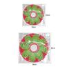 3PCS 3D Design 3D Strawberry Lantern Pink Red Color Children's Lantern Paper Lantern  Girls Party