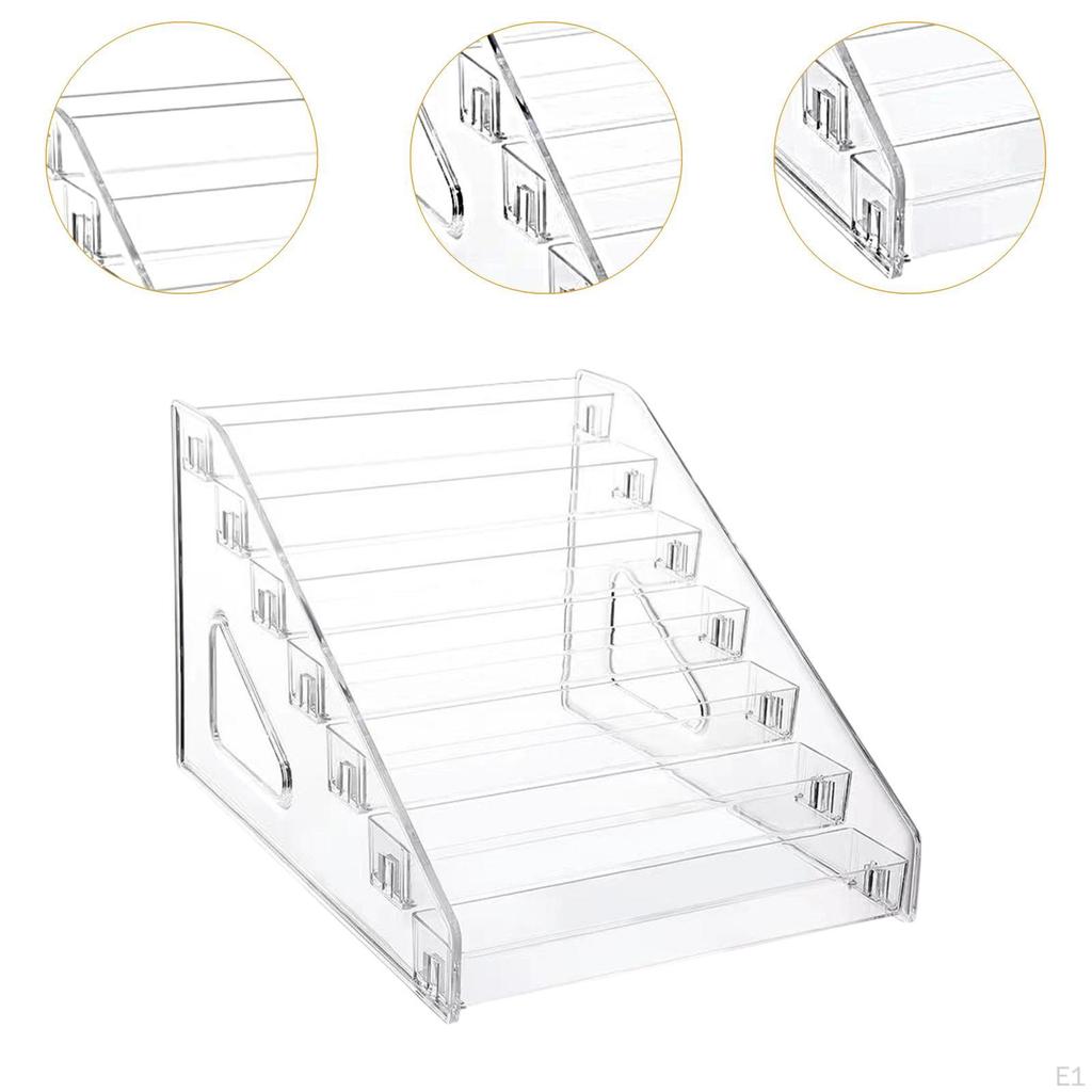 2 Acrylic Lipstick Holders, Nail Polish Display Stand, Essential Oil Stands for Shop